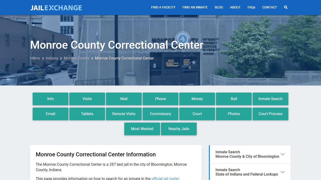 Monroe County Correctional Center - Jail Exchange